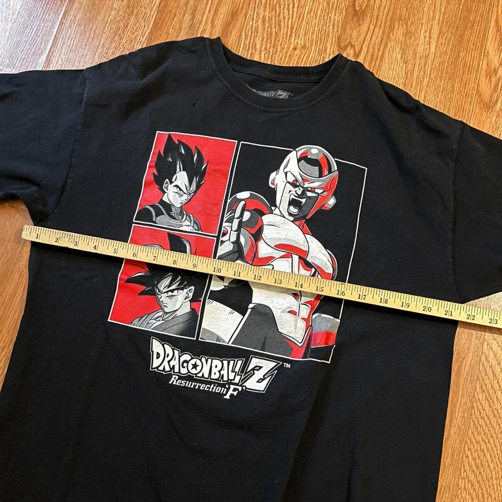 Dragon Ball Z Resurrection F Shirt Mens Large Black Funimation Anime 2015 Goku - Picture 4 of 5